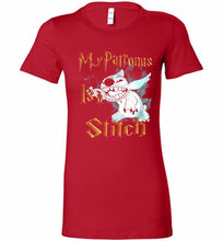 My Patronus Is A Stitch Bella Ladies Tee