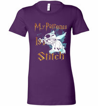 My Patronus Is A Stitch Bella Ladies Tee