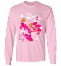 I'm A Survivor What Does Not Destrory Me Makes Me Stronger Gildan Long Shirt