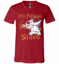 My Patronus Is A Stitch V-Neck Shirt