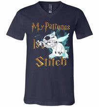 My Patronus Is A Stitch V-Neck Shirt