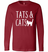 Tats And Cats Long Sleeve