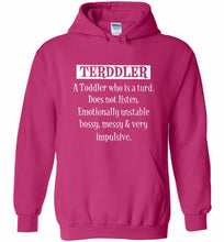 Terddler A Toddler Who Is A Turd Does Not Listen Hoodie