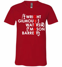 Pink Floyd Great Wright Gilmous Waters Mason V-Neck Shirt