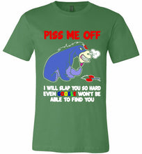 Eyore Piss Me Off I Will Slap You So Hard Even Google Won't Be Able To Find You Canvas USA
