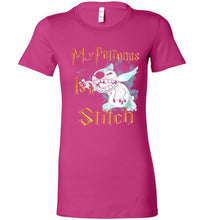My Patronus Is A Stitch Bella Ladies Tee