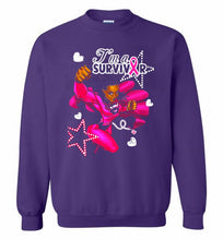 I'm A Survivor What Does Not Destrory Me Makes Me Stronger Crewneck Sweatshirt