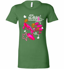 I'm A Survivor What Does Not Destrory Me Makes Me Stronger Bella Ladies Tee