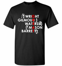 Pink Floyd Great Wright Gilmous Waters Mason Shirt