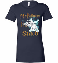 My Patronus Is A Stitch Bella Ladies Tee