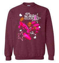 I'm A Survivor What Does Not Destrory Me Makes Me Stronger Crewneck Sweatshirt
