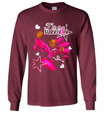 I'm A Survivor What Does Not Destrory Me Makes Me Stronger Gildan Long Shirt