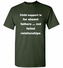 Child Support Is For Absent Fathers Not Failed Relationships Shirt