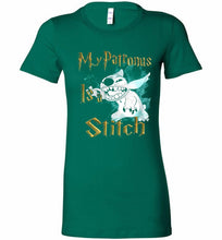 My Patronus Is A Stitch Bella Ladies Tee