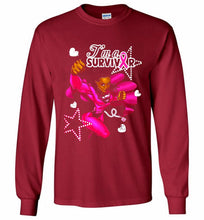 I'm A Survivor What Does Not Destrory Me Makes Me Stronger Gildan Long Shirt