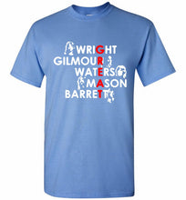 Pink Floyd Great Wright Gilmous Waters Mason Shirt