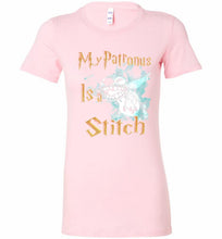 My Patronus Is A Stitch Bella Ladies Tee