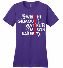 Pink Floyd Great Wright Gilmous Waters Mason Ladies Perfect