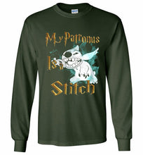 My Patronus Is A Stitch Gildan Long Shirt