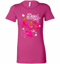 I'm A Survivor What Does Not Destrory Me Makes Me Stronger Bella Ladies Tee