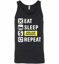 Eat Sleep Dollar General Repeat Tank