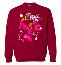 I'm A Survivor What Does Not Destrory Me Makes Me Stronger Crewneck Sweatshirt