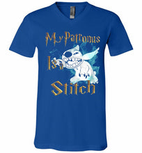My Patronus Is A Stitch V-Neck Shirt