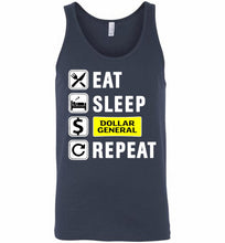 Eat Sleep Dollar General Repeat Tank