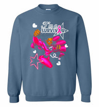 I'm A Survivor What Does Not Destrory Me Makes Me Stronger Crewneck Sweatshirt
