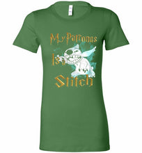 My Patronus Is A Stitch Bella Ladies Tee