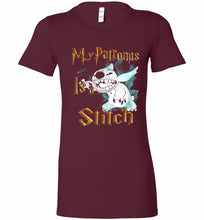 My Patronus Is A Stitch Bella Ladies Tee