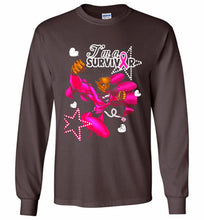 I'm A Survivor What Does Not Destrory Me Makes Me Stronger Gildan Long Shirt