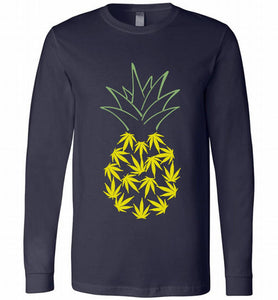 Pineapple Weed Leaf Long Sleeve