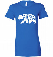 Papa Bear Bella Ladies Tee