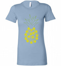 Pineapple Weed Leaf Bella Ladies Tee