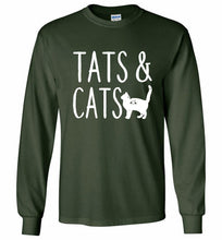 Tats And Cats Gildan Long Shirt