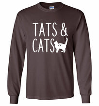 Tats And Cats Gildan Long Shirt