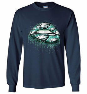 Lip Philadelphia Eagles Gildan Long Shirt