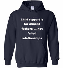Child Support Is For Absent Fathers Not Failed Relationships Hoodie