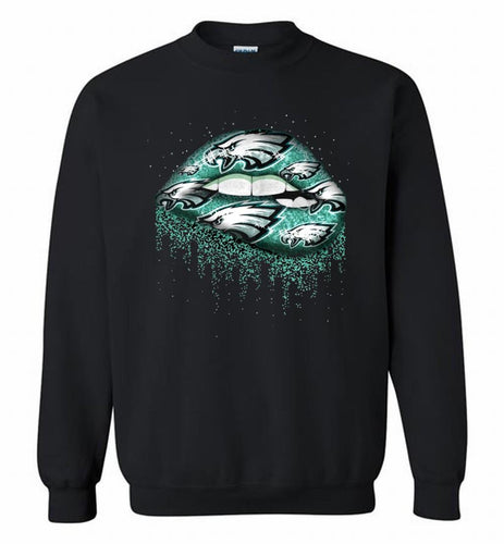 Lip Philadelphia Eagles Crewneck Sweatshirt