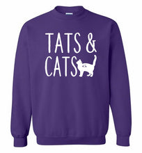Tats And Cats Crewneck Sweatshirt