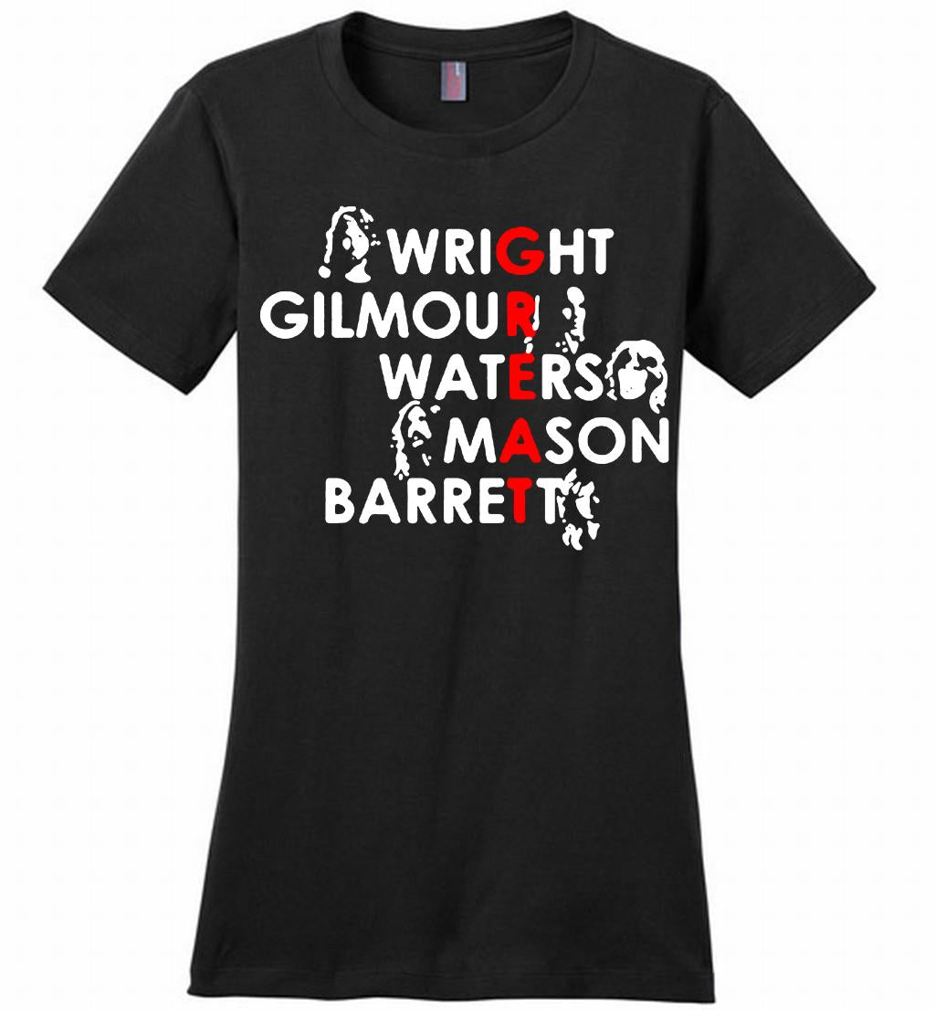 Pink Floyd Great Wright Gilmous Waters Mason Ladies Perfect