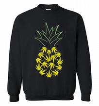 Pineapple Weed Leaf Crewneck Sweatshirt
