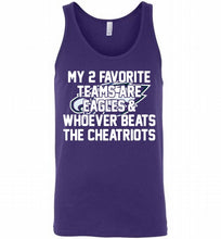 My 2 favorite teams are Philadelphia Eagles and whoever Tank