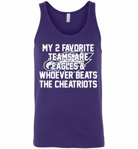 My 2 favorite teams are Philadelphia Eagles and whoever Tank