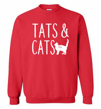 Tats And Cats Crewneck Sweatshirt