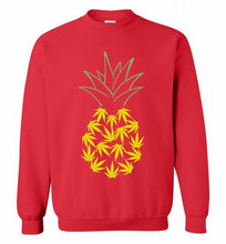 Pineapple Weed Leaf Crewneck Sweatshirt