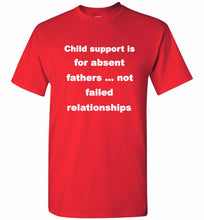 Child Support Is For Absent Fathers Not Failed Relationships Shirt