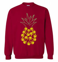 Pineapple Weed Leaf Crewneck Sweatshirt