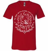 Princess Mononoke To See With Eyes Unclouded V-Neck Shirt
